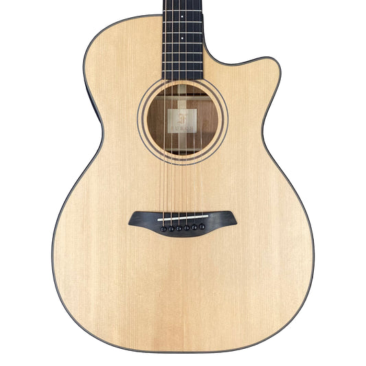 FURCH Green OMc-SME SPE mit braunem FURCH GigBag oder HISCOX Koffer Western-Gitarre