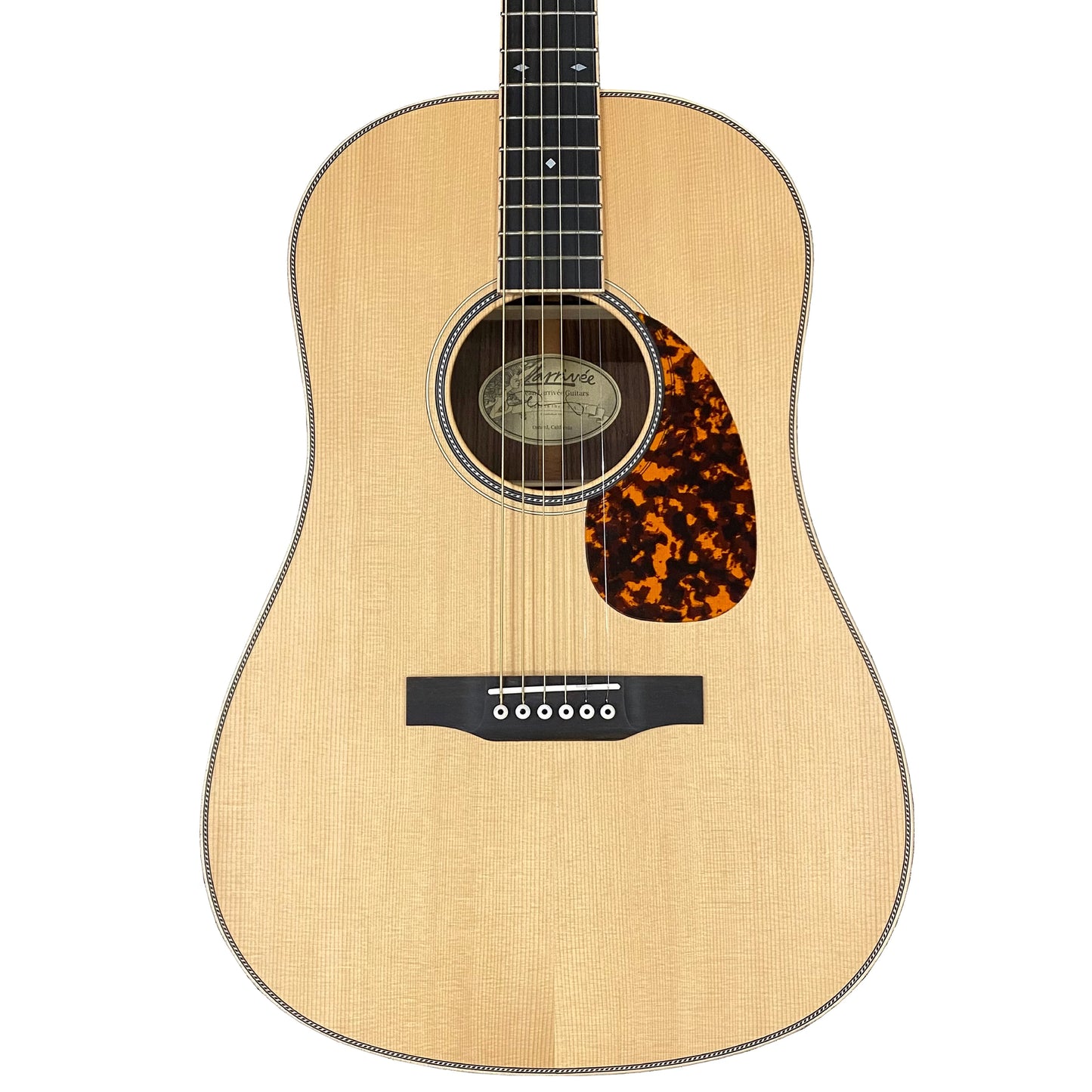 LARRIVEE SD-40 RW mit VINE Kopfplatte inkl. Koffer Western-Gitarre