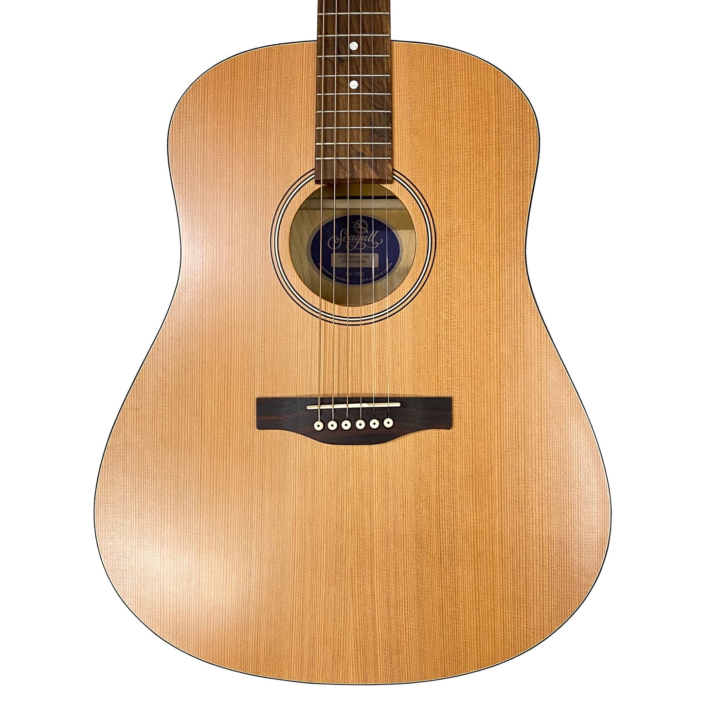 SEAGULL S-6 E 1982 Collection Limited mit LR.BAGGS SPE Western-Gitarre